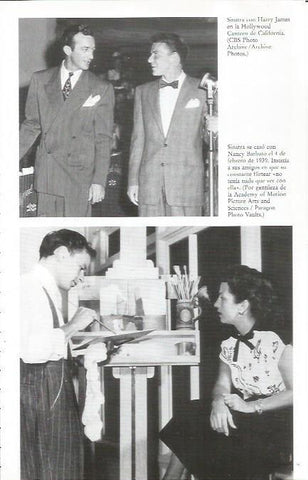 LAMINA 26320: Sinatra con Harry Jones y con Nancy Barbato