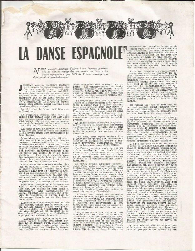 LAMINA 26347: La Danse Espagnole