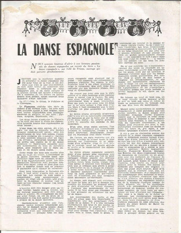 LAMINA 26347: La Danse Espagnole
