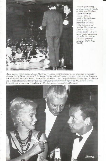 LAMINA 26329: Sinatra y Joey Bishop y con Marilyn Monroe