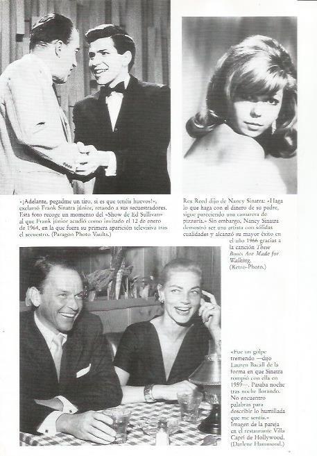 LAMINA 26328: Sinatra en el Show de Ed Sullivan y con Lauren Bacall