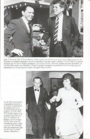 LAMINA 26327: Sinatra y los Kennedy