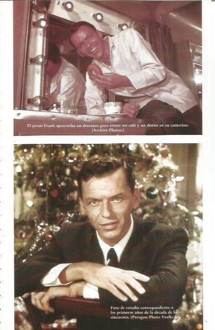 LAMINA 26324: Sinatra en el descanso de un rodaje y foto de estudio