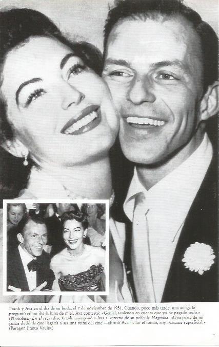LAMINA 26322: Frank Sinatra y Ava Gardner