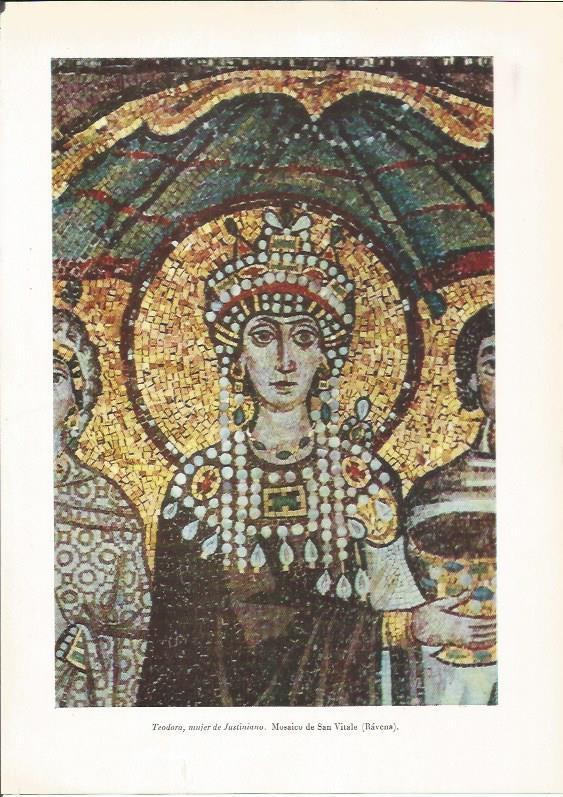 LAMINA HISTORIA 26286: Teodora, mujer de Justiniano