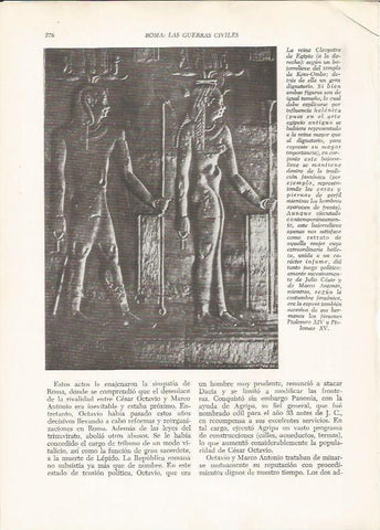 LAMINA HISTORIA 26250: La reina Cleopatra de Egipto