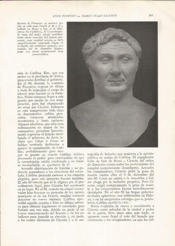 LAMINA HISTORIA 26246: Retrato de Pompeyo