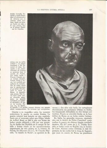 LAMINA HISTORIA 26239: Publio Cornelio Escipion