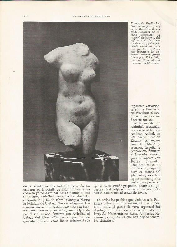 LAMINA HISTORIA 26228: El torso de Afrodita