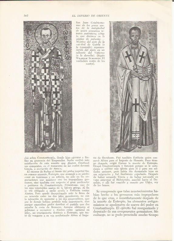 LAMINA HISTORIA 26281: San Juan Crisostomo