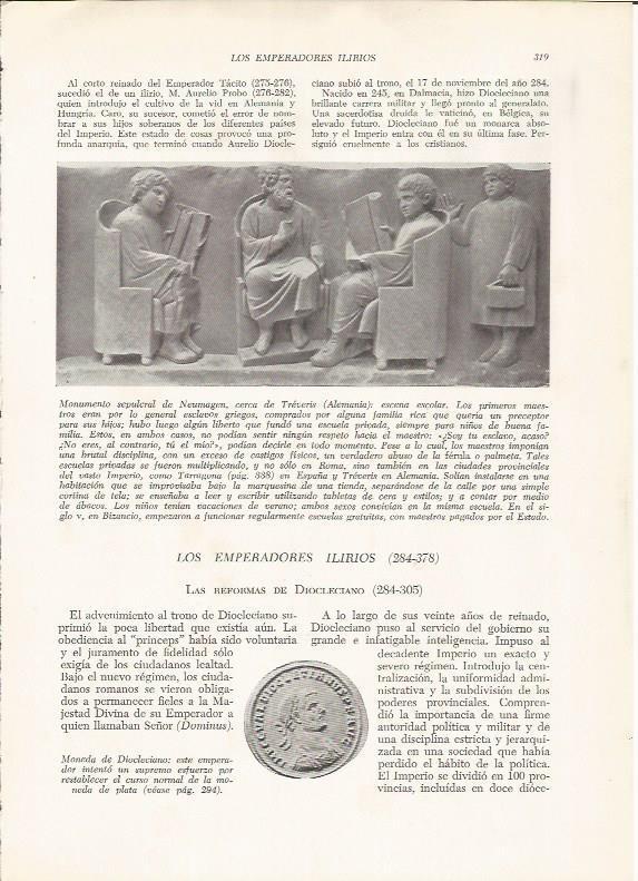 LAMINA HISTORIA 26271: Monumento sepulcral de Neumagen