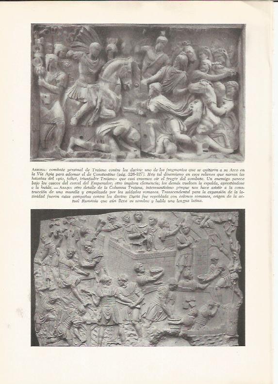 LAMINA HISTORIA 26263: Detalles del Arco de Constantino