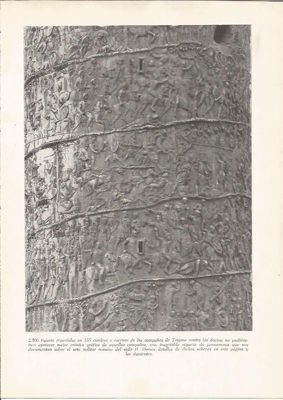 LAMINA HISTORIA 26262: Detalle de la Columna Trajana