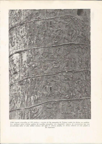 LAMINA HISTORIA 26262: Detalle de la Columna Trajana