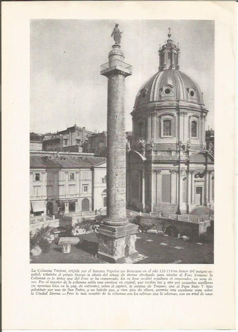 LAMINA HISTORIA 26261: La Columna Trajana