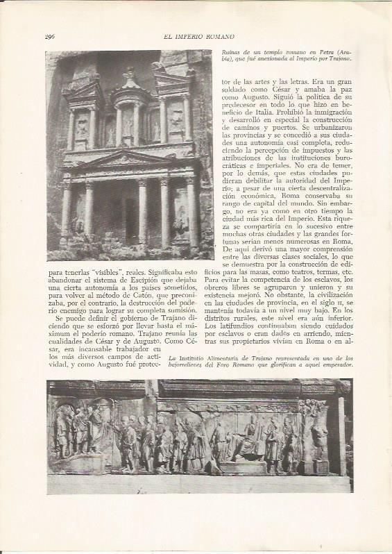 LAMINA HISTORIA 26260: Templo romano de Petra