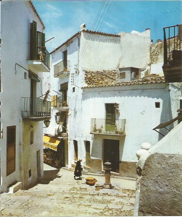 LAMINA 26440: Calle Drasoneta de Ibiza