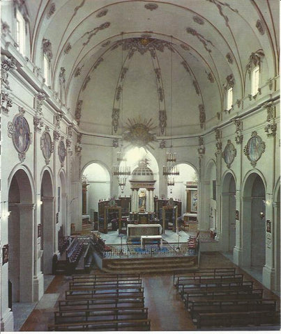 LAMINA 26436: Interior de la Catedral de Ibiza