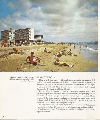 LAMINA 26473: Playa d'En Bossa, Ibiza