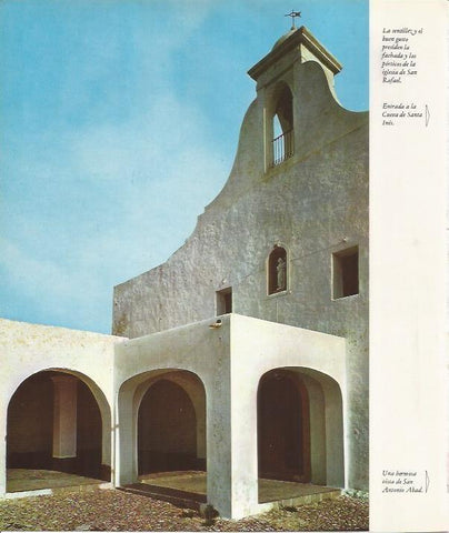 LAMINA 26458: Fachada de la iglesia de San Rafael, Ibiza