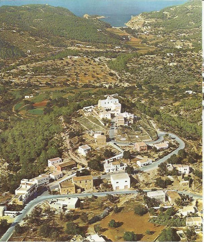 LAMINA 26456: Vista del pueblo de San Miguel, Ibiza
