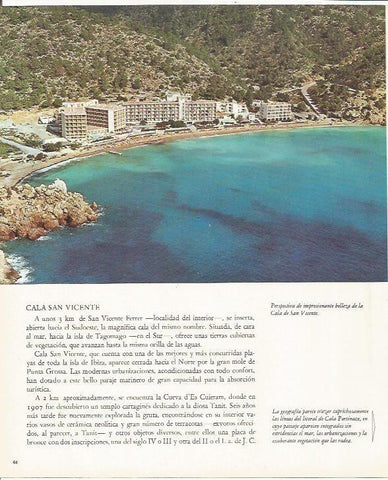 LAMINA 26453: Cala de San Vicente, Ibiza