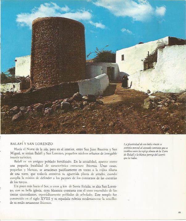 LAMINA 26452: Torre de Balafi, Ibiza