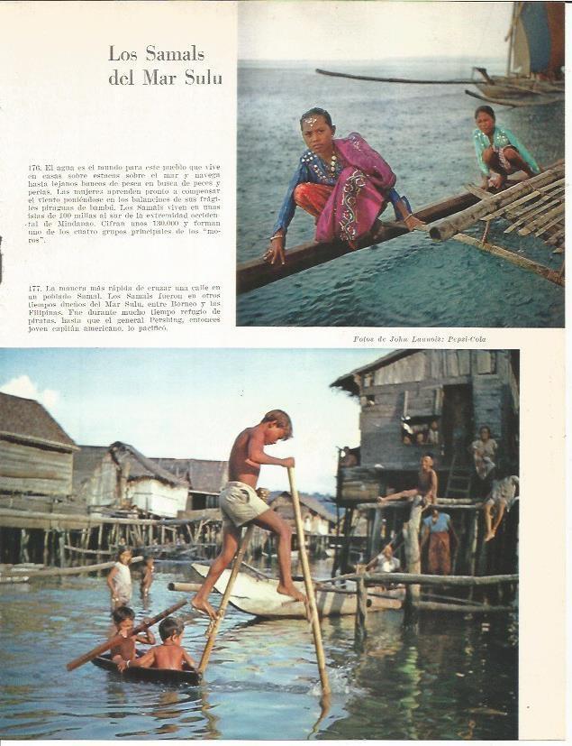 LAMINA 26413: Los Samals del Mar Sulu