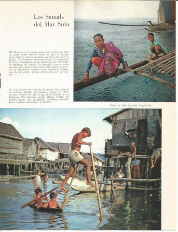 LAMINA 26413: Los Samals del Mar Sulu