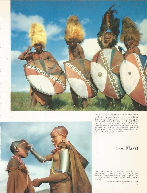 LAMINA 26399: Los Masai
