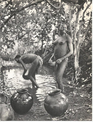 LAMINA 26390: Mujeres de Costa de Marfil