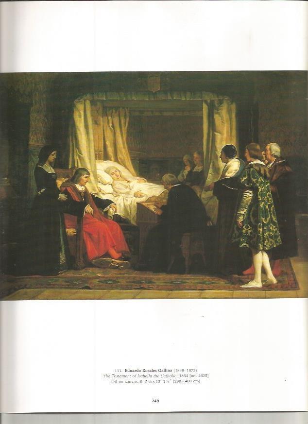 LAMINA PRADO 26053: El testamento de Isabel de Castilla, por E. Rosales