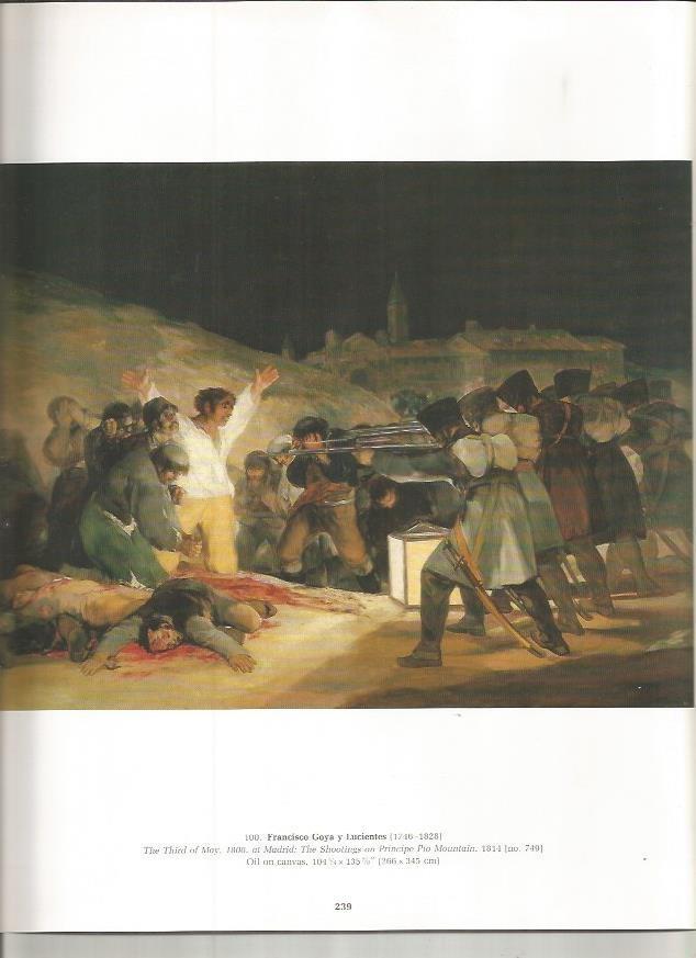 LAMINA PRADO 26048: Los fusilamientos de mayo, por Goya