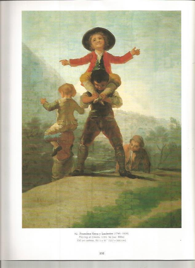 LAMINA PRADO 26044: Jugando a gigantes, por Goya