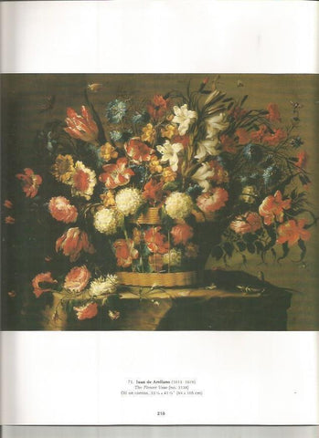 LAMINA PRADO 26033: El jarron de flores, por Juan de Avellano