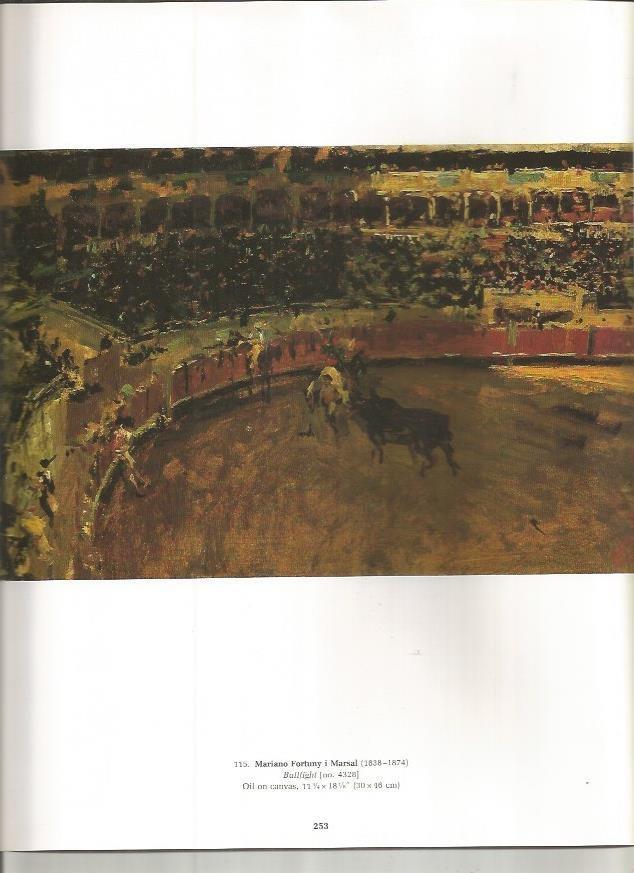 LAMINA PRADO 26055: Corrida de toros, por M. Fortuny