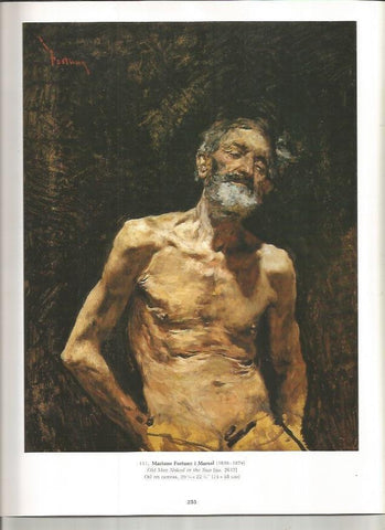 LAMINA PRADO 26056: Viejo desnudo al sol, por M. Fortuny