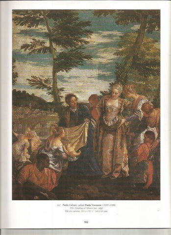 LAMINA PRADO 26077: El encuentro de Moises, por Paolo Veronese