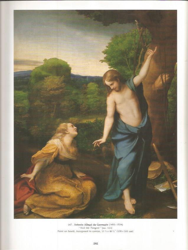LAMINA PRADO 26072: Noli me Tangere, por Correggio