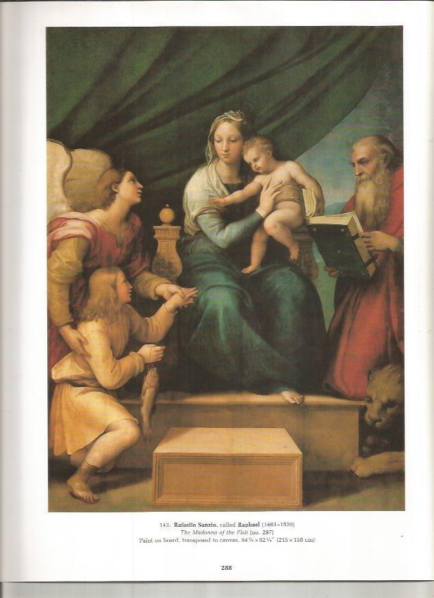 LAMINA PRADO 26070: La Virgen del Pescado, por Rafael