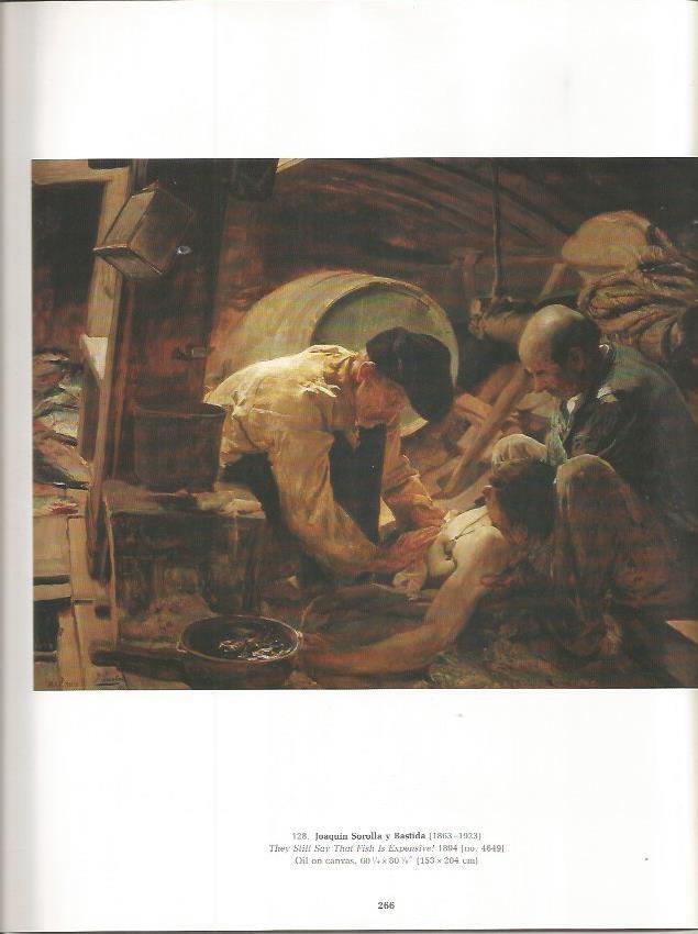 LAMINA PRADO 26061: Aun dicen que el pescado es caro!, por Sorolla