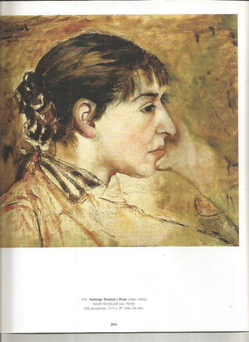 LAMINA PRADO 26060: Sarah Bernhardt, por Santiago Rusiñol