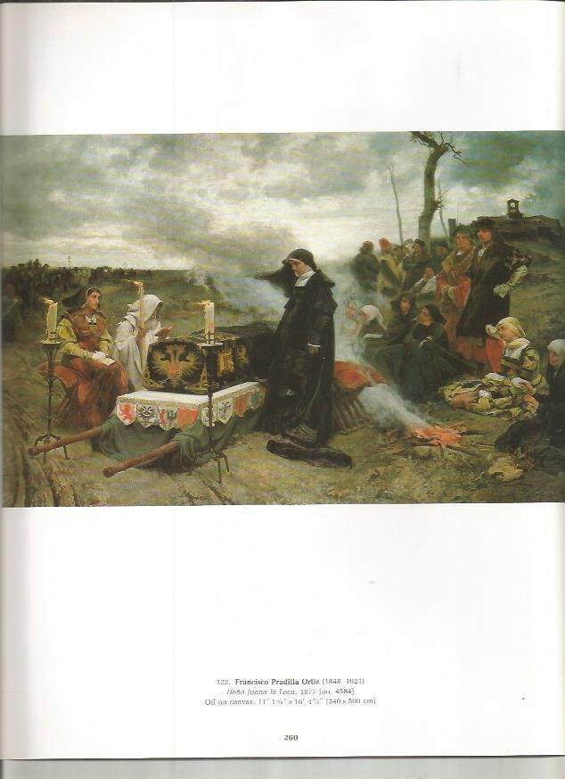 LAMINA PRADO 26058: Doña Juana la Loca, por F. Pradilla