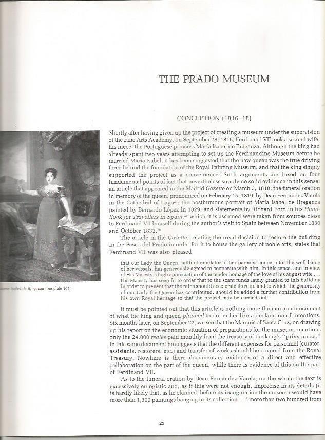 LAMINA PRADO 25960: Maria Isabel de Braganza