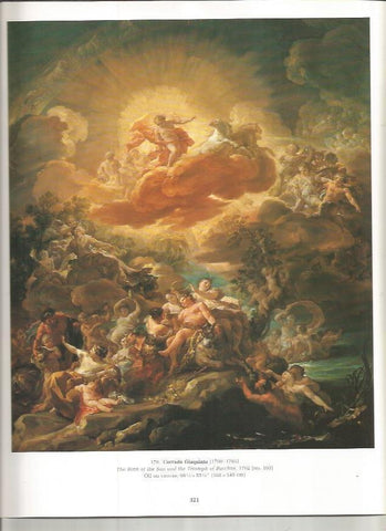 LAMINA PRADO 26087: El nacimiento del Sol y el triunfo de Baco, por Giaquinto