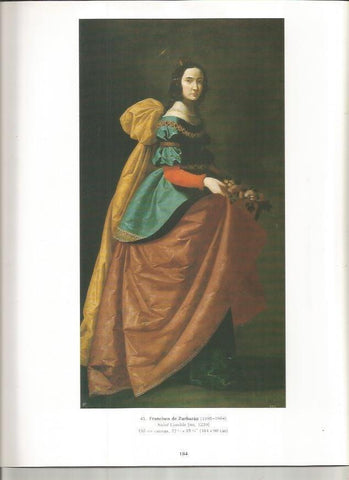 LAMINA PRADO 26019: Santa Casilda, por Zurbaran