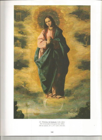 LAMINA PRADO 26018: La Inmaculada Concepcion, por Zurbaran