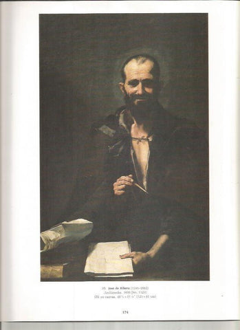 LAMINA PRADO 26014: Arquimedes, por Jose de Ribera