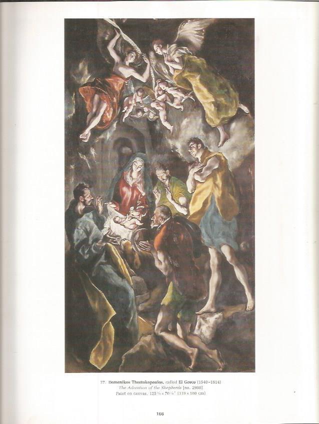 LAMINA PRADO 26010: La Adoracion de los pastores, por El Greco