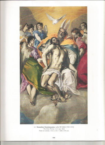 LAMINA PRADO 26009: La Sagrada Trinidad, por El Greco